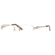 Laura Ashley Kacy SELA KACY00 Single Vision Prescription Eyeglasses - Platinum SELA KACY005135 SV