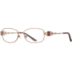 Laura Ashley Lilybell SELA LILB00 Progressive Prescription Eyeglasses - Caramel SELA LILB005435 BN