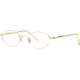 Laura Ashley Petula SELA PETU00 Progressive Prescription Eyeglasses - Gold Freesia SELA PETU005335 GO