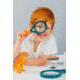 Levenhuk LabZZ MG3 Magnifier with Compass, Blue/Yellow, Small, 70812