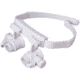 Levenhuk Zeno Vizor G6 10/15/20/25x Magnifying Glasses, White, Small, NSN N 72612