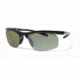 Liberty Sport Suns IT-10 A Protective Eyewear Shiny Black Frame,Grey/Green w. silver flash Lens, Unisex IT10-ASHBK6020135FP