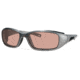 Liberty Sport Suns RIDER DRY EYE Protective Eyewear Shiny Gunmetal Frame,Rose Amber Lens, Unisex RIDERDSHGM6017130DSL