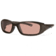 Liberty Sport Suns RIDER DRY EYE Protective Eyewear Satin Burnt Bronze Frame,Rose Amber Lens, Unisex RIDERDSABB6017130DSL