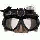 Liquid Image Scuba 1080p HD Wide Angle Camera Mask, Black