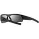 Magpul Industries Helix Eyewear Shooting Glasses, Black Frame, Gray/Silver Mirror Lens, Polarized, MAG1097-1-001-1110