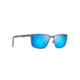 Maui Jim Cut Mountain Polarized Square Sunglasses, Grey Frame, Blue Hawaii Lens, Grey B532-14