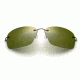 Maui Jim Frigate Sunglasses, Maui HT, Dark Gunmetal with Smoke Sleeve HT716-02D