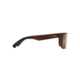 Maui Jim Kahi Polarized Wrap  Sunglasses,Matte Brown Wood Grain,HCL Bronze Lens H736-25W