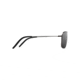 Maui Jim Kami Polarized Aviator Sunglasses, Gunmetal Frame, Dual Mirror Silver To Black Lens, Gunmetal DSB778-02D