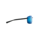 Maui Jim Kumu Polarized Rimless  Sunglasses,Gloss Black,Blue Hawaii Lens B724-02