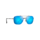 Maui Jim Lava Tube Sunglasses,Satin Dark Gunmetal,Blue Hawaii Lens, B786-02S