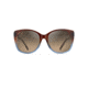 Maui Jim Mele Polarized Cat Eye Sunglasses - Women's, Translucent Dark Chocolate w/ Blue Frame, HCL Bronze Lens, Translucent Dark Chocolate w/ Blue HS794-01F