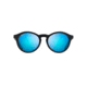Maui Jim Pineapple Polarized Round Sunglasses, Black Matte Frame, Blue Hawaii Lens, Black Matte B784-2M