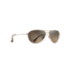 Maui Jim Sea House Polarized Aviator  Sunglasses,Gold,HCL Bronze Lens HS772-16
