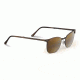 Maui Jim Stillwater Sunglasses,Square,Antique Gold Frame,Polarized HCL Bronze Lens H706-16C