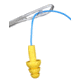 MCR Safety Checklite CL4 Series Safety Glasses, MAX6 Anti-Fog Lens Coating, Earplug Retaining Technology, Temples Hold Earplug Cord in Place, Clear, One Size, CL410PF