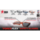 MCR Safety ForceFlex FF1 Series Safety Glasses, Lenses Molded Into Flexible TPU Frame, Clear, One Size, FF120