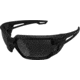 Mechanix Wear VXF20AFPU Type-X Safety Glasses OSFA Black Lens Anti-Scratch Blac