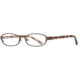 Michael Stars MS Adventurous SEMS ADVE00 Eyeglass Frames - Bamboo SEMS ADVE005135 BN