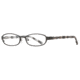 Michael Stars MS Adventurous SEMS ADVE00 Eyeglass Frames - Peppercorn SEMS ADVE005135 BK