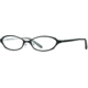 Michael Stars MS Bright Eyes SEMS BRIG00 Eyeglass Frames - Domino SEMS BRIG005025 BK