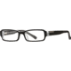 Michael Stars MS Serenity SEMS SERE00 Progressive Prescription Eyeglasses - Black Lucite SEMS SERE004930 BK