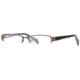 Michael Stars MS Treasure SEMS TREA00 Progressive Prescription Eyeglasses - Caramel SEMS TREA005035 BN