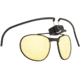 MIRA Safety MIRAVISION Spectacle Kit for CM-6M , CM-7M and CM-8M Gas Masks, Plano No Prescription, SMOKESIGHT XT, Yellow Tinted Lenses, One Size, MV-7M-PL-Y