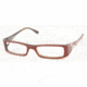 Miu Miu MU 21DV Eyeglasses Styles -  Amaranth Jade Senape Frame w/Non-Rx 49 mm Diameter Lenses, 6BZ1O1-4916