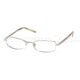 Miu Miu MU59EV SV Prescription Eyeglasses - Gunmetal Demo Lens Frame / 52 mm Prescription Lenses, 5AV1O1-5216