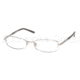 Miu Miu MU59EV SV Prescription Eyeglasses - Matte Silver Frame / 52 mm Prescription Lenses, 1AP1O1-5216