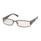 Miu Miu MU66EV SV Prescription Eyeglasses, Gloss Black Frame w/ 50 mm Diameter Lenses, 7AX1O1 5016