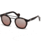 Moncler ML0022 Sunglasses - Coloured Havana Frame Color, Bordeaux Mirror Lens Color