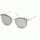 Moncler ML0045 Sunglasses - Matte Palladium Frame Color, Smoke Mirror Lens Color