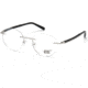 Mont Blanc MB0732 Eyeglass Frames - Shiny Palladium Frame Color, Shiny Palladium Lens Color