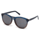 Mont Blanc MB506S Sunglasses - Blue Frame Color, Smoke Lens Color