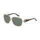 Morgan No. 207338 Sunglasses - Gold Frame and Grey Green Lens 207338-600
