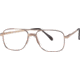 National NA0108 Eyeglass Frames - Gold Frame Color