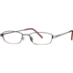 National NA0144 Eyeglass Frames - Shiny Light Brown Frame Color