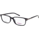 National NA0231 Eyeglass Frames - Shiny Black Frame Color