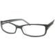 National NA0309 Eyeglass Frames - Black/Crystal Frame Color