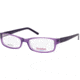 National NA0309 Eyeglass Frames - Shiny Violet Frame Color