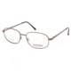 National NA0328 Eyeglass Frames - Shiny Light Brown Frame Color