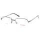 National NA0335 Eyeglass Frames - Shiny Dark Brown Frame Color
