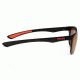 NFL Wayfarer Cleveland Browns Bifocal Prescription Sunglasses, Matte Black Frame, 622088T08BI