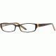 Nicole Miller Brasilia SENM BRAS00 Single Vision Prescription Eyewear - Black Rose SENM BRAS005140 BK
