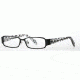 Nicole Miller Edgy SENM EDGY00 Progressive Prescription Eyeglasses - Black Web SENM EDGY005135 BK