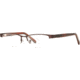 Nicole Miller Empowered SENM EMPO00 Eyeglass Frames - Terracotta SENM EMPO005135 BUR