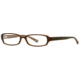 Nicole Miller Fuego SENM FUEG00 Single Vision Prescription Eyewear - Cafe SENM FUEG005037 BN